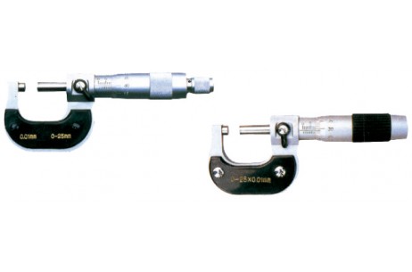 Outside Micrometers with Chrome plated