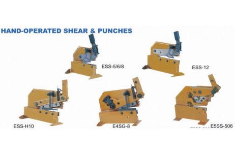 HAND-OPERATED SHEAR &PUNCHES